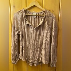 Dusty rose colored top